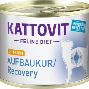 KATTOVIT Feline Diet Aufbaukur Recovery - šlapias kačių maistas - 185g