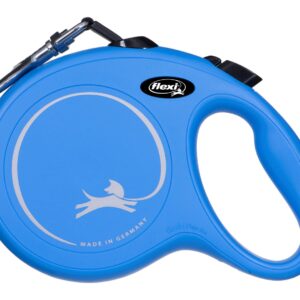 Flexi New Classic Geltona Šuo Susitraukiantis pavadėlis 8 m