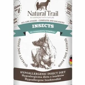NATURAL TRAIL Dog Insects - drėgnas ėdalas šunims - 350g
