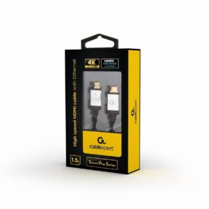 Gembird CCB-HDMIL-1.5M HDMI kabelis 1,5 m HDMI A tipo (standartinis) Juoda - Image 3