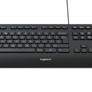 Logitech K280E Pro f/ Business klaviatūra Biuras USB QWERTY JAV tarptautinė versija Juoda