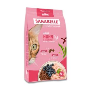 BOSCH Sanabelle Life Adult Chicken & blueberries - sausas kačių maistas - 8kg