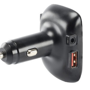 WAYME FM transmitter 12/24V + USB QC3.0 + Auto-ID, voltmeter & HandsFree - Image 5