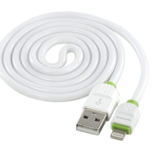 Wayme Įkrovimo ir sinchronizavimo laidas 100 cm, silicone, round, USB> Lightning - Image 2