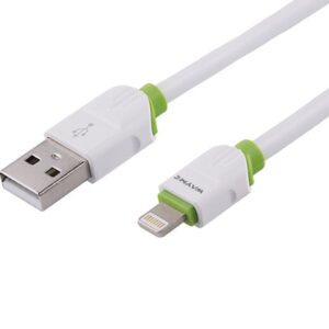 Wayme Charging & synchronisation cable , silicone flat, 200 cm, USB> Lightning