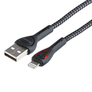 Wayme Mikropluošto pintas įkrovimo ir sinchronizavimo laidas, LED backlight, 200 cm, USB> Lightning - Image 2