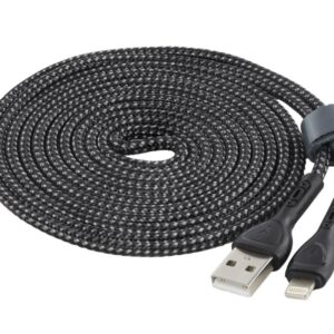 Wayme Mikropluošto pintas įkrovimo ir sinchronizavimo laidas, LED backlight, 200 cm, USB> Lightning - Image 3