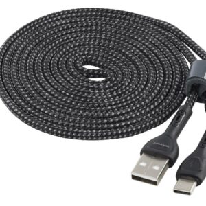 Wayme Mikropluošto pintas įkrovimo ir sinchronizavimo laidas, LED backlight, 200 cm, USB> USB-C - Image 3