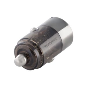 WAYME Automobilinis įkroviklis 12/24V, USB 18W + USB-C PD 30W, nano with ring - Image 2