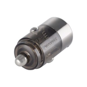 WAYME Automobilinis įkroviklis 12/24V, 2x USB-C PD 30W, nano with ring - Image 2