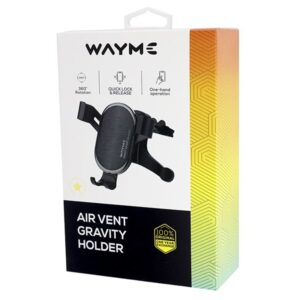 Wayme Gravity holder for car air vent , black - Image 4