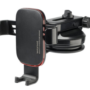 Wayme Gravity holder with suction cup, red