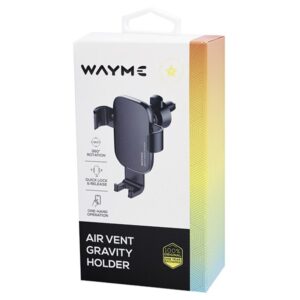Wayme Gravity holder for car air vent, graphite - Image 4