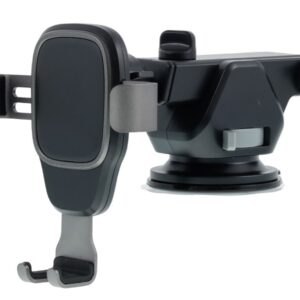 Gravity holder with suction cup