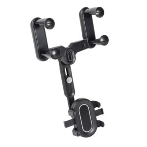 Holder to mount on the mirror, rotatable