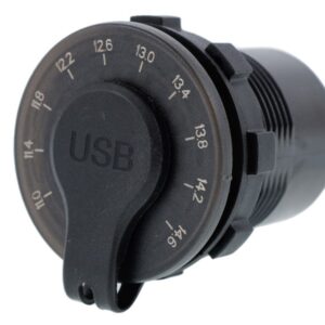 Built-in charger USB QC3.0 + USB 6A with switch - Image 3