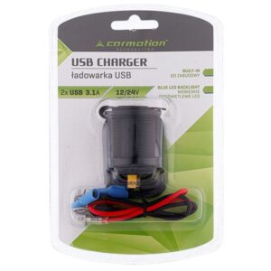 Built-in charger 2x USB 3.1A, 12/24V - Image 5