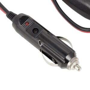 Lighter plug with switch and 50 cm cable with connectors - Image 3