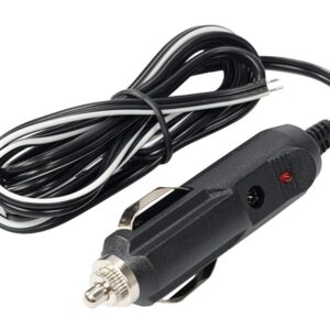 Cigarette lighter plug with 120 cm electric cable