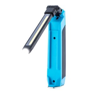 Rechargeable, foldable workshop lamp 5W 500 lm COB LED + 2W 150 lm LED, IK07, with clip and magnet - Image 5