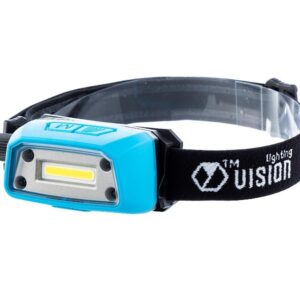 Rechargeable head lamp 5W COB LED, 350 lm, IK07, IP67 with motion sensor switch