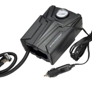 DC 12V Air Compressor, 150 PSI, with Analog Pressure Gauge, 4 Adapters - Image 2