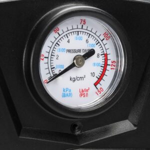 DC 12V Air Compressor, 150 PSI, with Analog Pressure Gauge, 4 Adapters - Image 3