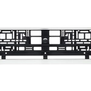 Automobilio numerio rėmelis, brushed steel imitation - Image 2