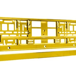 Automobilio numerio rėmelis, metallized, golden