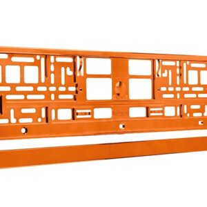 Automobilio numerio rėmelis, metallized, orange