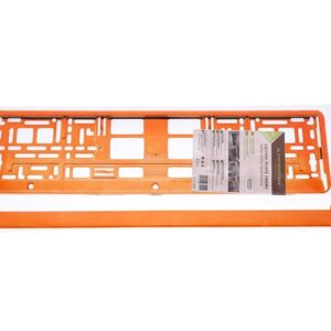 Automobilio numerio rėmelis, metallized, orange - Image 3