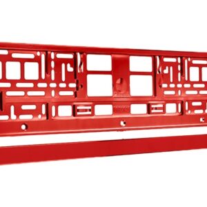 Automobilio numerio rėmelis, metallized, red