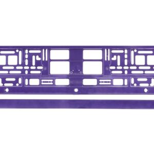 Automobilio numerio rėmelis, metallized, violet - Image 2