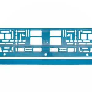 Automobilio numerio rėmelis, metallized, turquoise - Image 2