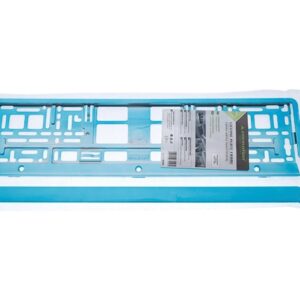 Automobilio numerio rėmelis, metallized, turquoise - Image 3