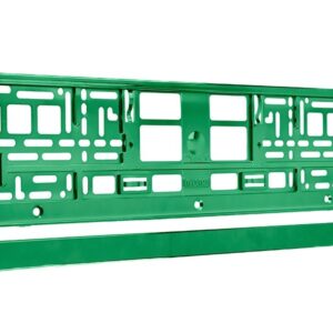 Automobilio numerio rėmelis, metallized, green