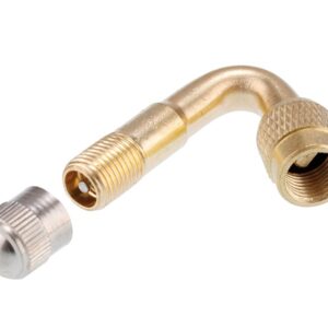Schrader automobilio ventilio prailginimas, angled 45 °