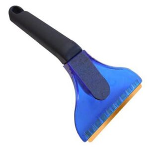 Ledo gremžtukas with 95 mm brass blade, 12 cm handle