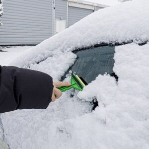 Ledo gremžtukas with brass blade and squeegee - Image 4