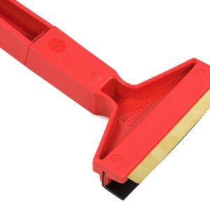 Ledo gremžtukas with brass blade and squeegee, long - Image 3