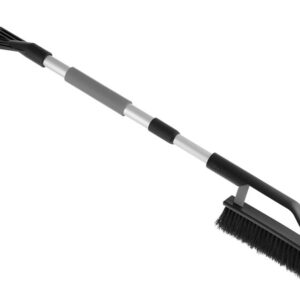 Telescopic šepetys - gremžtukas, 82 - 110 cm, aluminum handle, soft grip