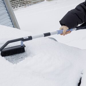 Telescopic šepetys - gremžtukas, 82 - 110 cm, aluminum handle, soft grip - Image 5