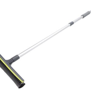 25 cm window cleaner with squeegee and aluminum telescopic handle, 75-120 cm - Image 2