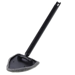 Microfiber window cleaner, triangular, 38 cm handle - Image 2