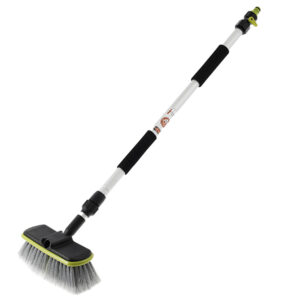 Šepetys pajungiamas prie žarnos 20 cm / 8" with 80 - 130 cm telescopic handle