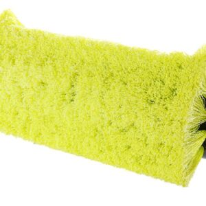 Angled water flow brush 25 cm / 10" with telescopic handle 110 - 170 cm and valve - Image 3