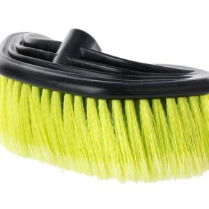 Semicircular water flow brush 20 cm / 8 " with telescopic handle 105 - 160 cm  and valve - Image 2