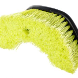 Semicircular water flow brush 20 cm / 8 " with telescopic handle 105 - 160 cm  and valve - Image 3