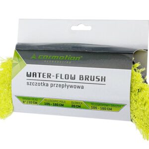 Semicircular water flow brush 20 cm / 8 " with telescopic handle 105 - 160 cm  and valve - Image 4