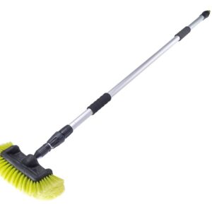 Šepetys pajungiamas prie žarnos 30 cm / 12" with telescopic handle 163 - 300 cm and valve